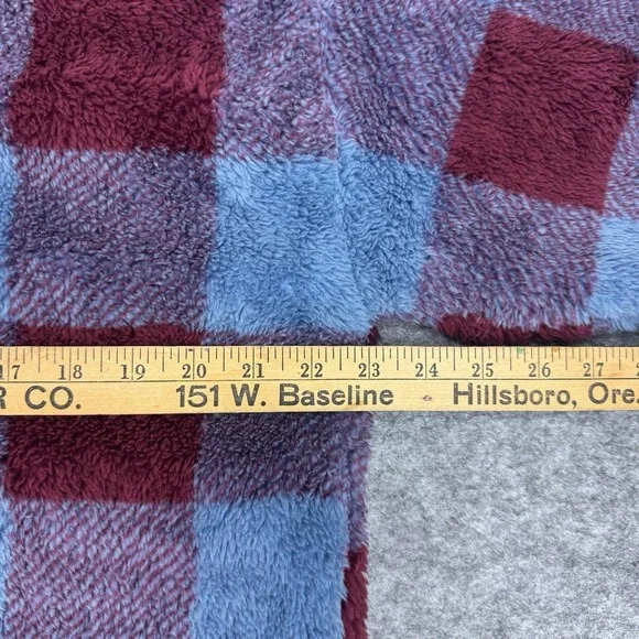 Eddie Bauer Y2K 1/4 Zip Fuzzy Blanket Fleece Soft Women's Size Large - Picture 6 of 7